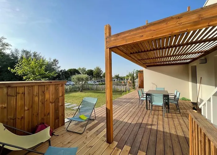 Belle Climatisee 6 Pers Proche Solarium Piscine Collective- V0755