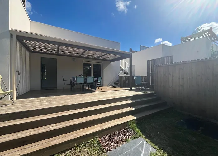 Agence Jf Immo -belle Climatisee 6 Pers Proche Solarium Piscine Collective- V0755 Вилла