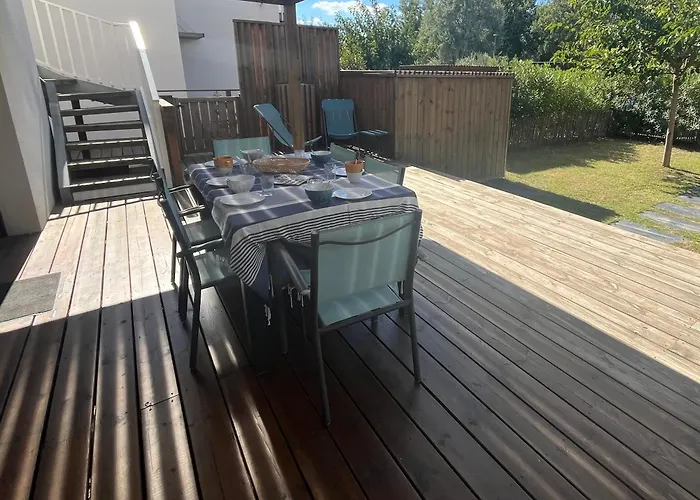 Agence Jf Immo -belle Climatisee 6 Pers Proche Solarium Piscine Collective- V0755 Вилла Виас