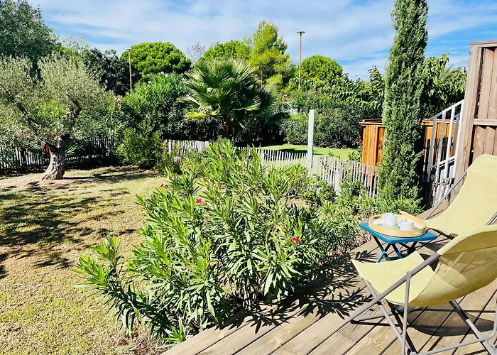 Villa Belle Climatisee 6 Pers Proche Solarium Piscine Collective- V0755 Vias